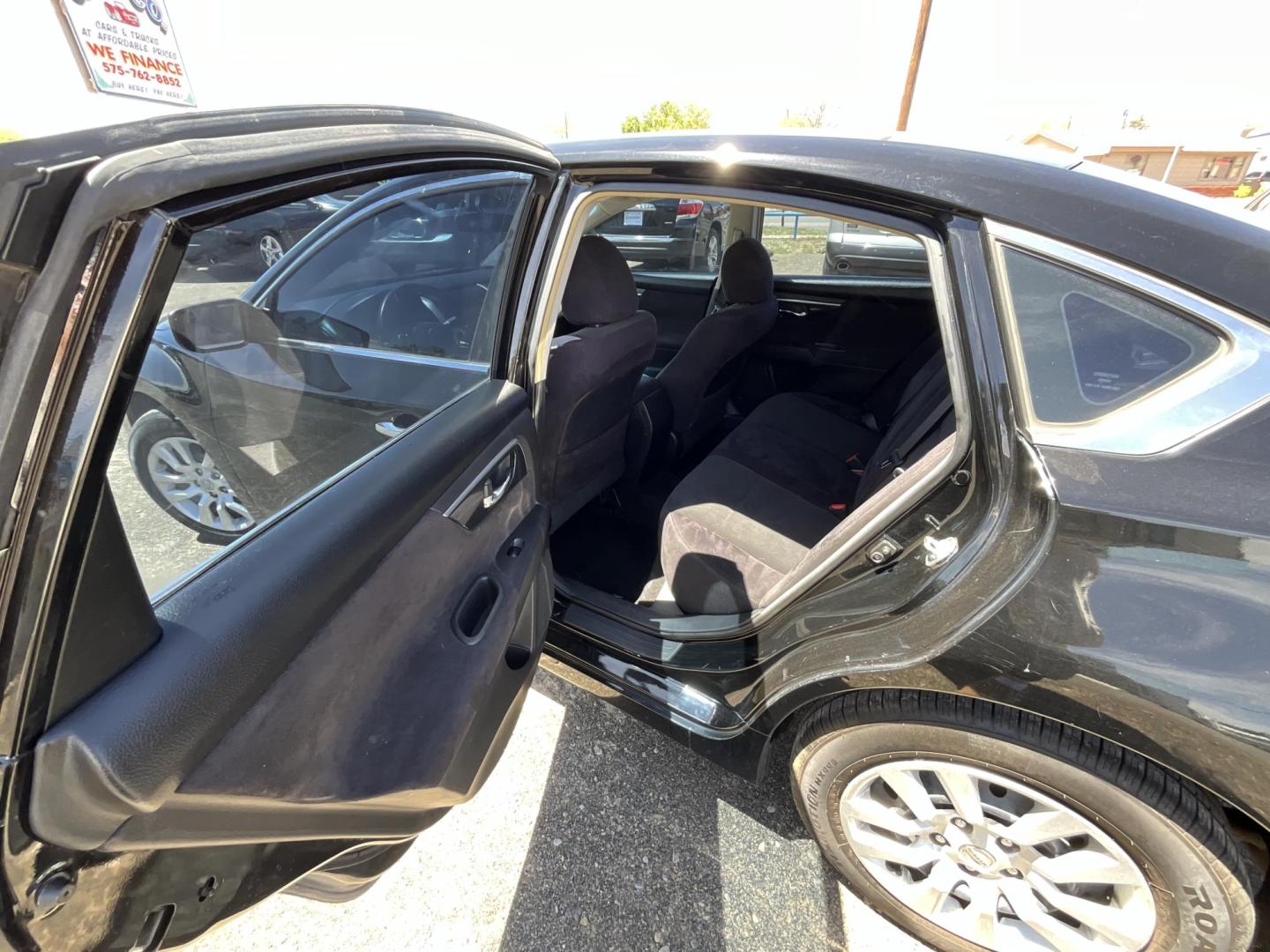 2013 Black Nissan Altima 2.5 S (1N4AL3APXDC) with an 2.5L L4 DOHC 16V engine, located at 821 N. Prince Street, Clovis, NM, 88101, (575) 762-8852, 34.406643, -103.195999 - Photo#9