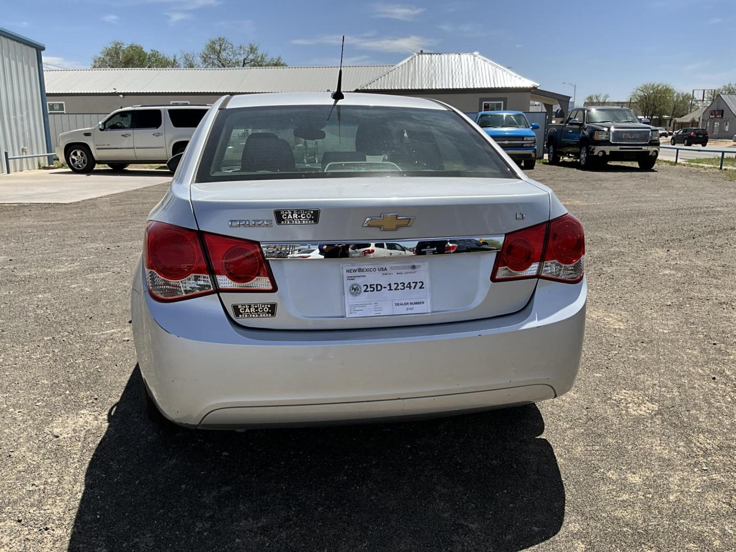 2011 Grey Chevrolet Cruze 1LT (1G1PF5S93B7) with an 1.4L L4 DOHC 16V TURBO engine, 6-Speed Manual transmission, located at 821 N. Prince Street, Clovis, NM, 88101, (575) 762-8852, 34.406643, -103.195999 - Photo#1