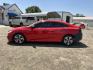 2016 Red /Black Honda Civic EX-T Sedan CVT (2HGFC1F34GH) with an 1.5L L4 DOHC 16V TURBO engine, CVT transmission, located at 821 N. Prince Street, Clovis, NM, 88101, (575) 762-8852, 34.406643, -103.195999 - Photo#3