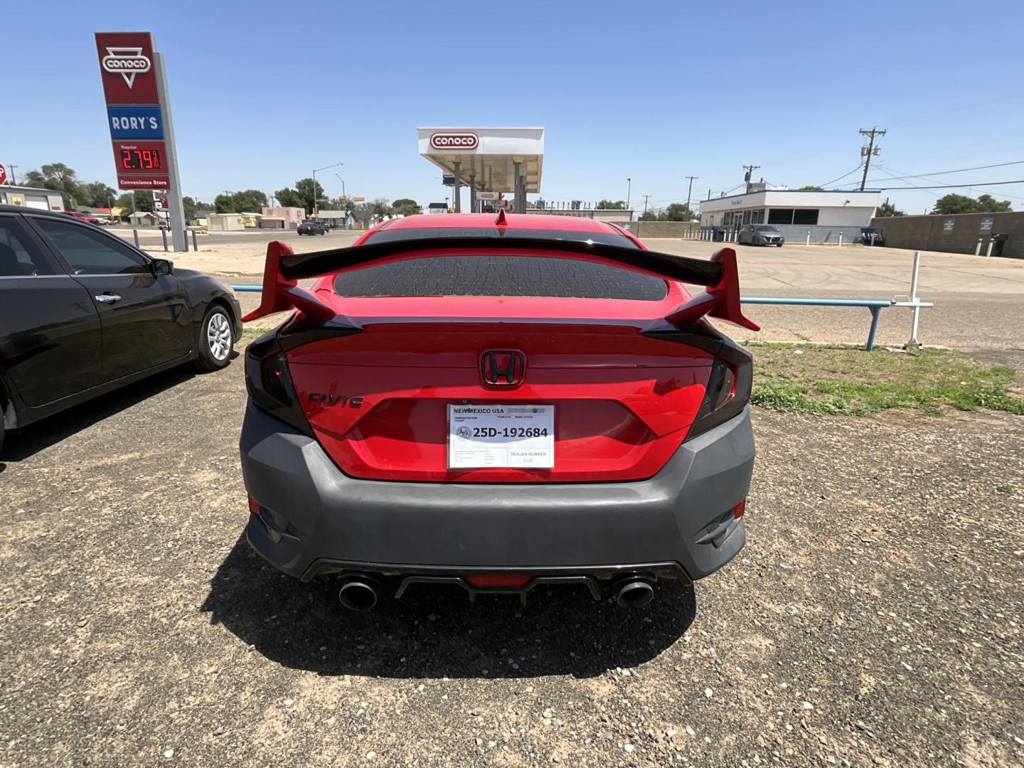 2016 Red /Black Honda Civic EX-T Sedan CVT (2HGFC1F34GH) with an 1.5L L4 DOHC 16V TURBO engine, CVT transmission, located at 821 N. Prince Street, Clovis, NM, 88101, (575) 762-8852, 34.406643, -103.195999 - Photo#2