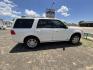 2008 WHITE Lincoln Navigator 4WD (5LMFU285X8L) with an 5.4L V8 SOHC 24V engine, 6-Speed Automatic Overdrive transmission, located at 821 N. Prince Street, Clovis, NM, 88101, (575) 762-8852, 34.406643, -103.195999 - Photo#2
