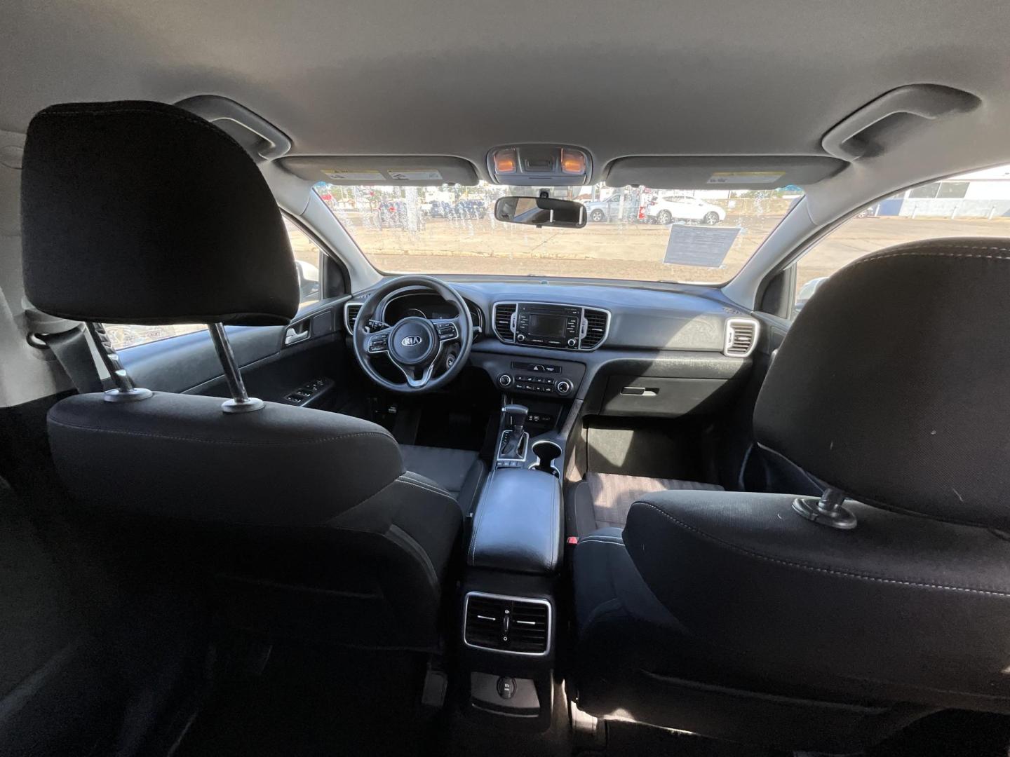 2017 WHITE Kia Sportage LX AWD (KNDPMCAC4H7) with an 2.4L V6 DOHC 24V engine, 6A transmission, located at 821 N. Prince Street, Clovis, NM, 88101, (575) 762-8852, 34.406643, -103.195999 - Photo#4