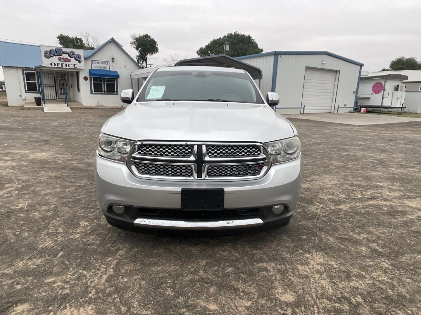 2011 Silver Dodge Durango Citadel 2WD (1D4SD5GT1BC) with an 5.7L V8 OHV 16V engine, located at 821 N. Prince Street, Clovis, NM, 88101, (575) 762-8852, 34.406643, -103.195999 - Photo#1