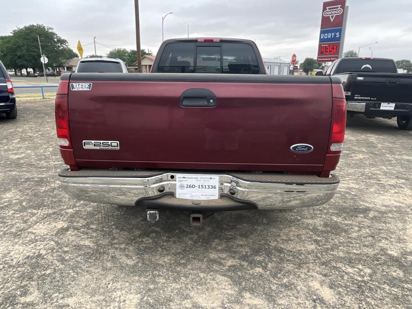 2002 Red Ford F-150 King Ranch SuperCab Short Bed 2WD (1FTRX17W22N) with an 4.6L V8 SOHC 16V engine, located at 821 N. Prince Street, Clovis, NM, 88101, (575) 762-8852, 34.406643, -103.195999 - Photo#3