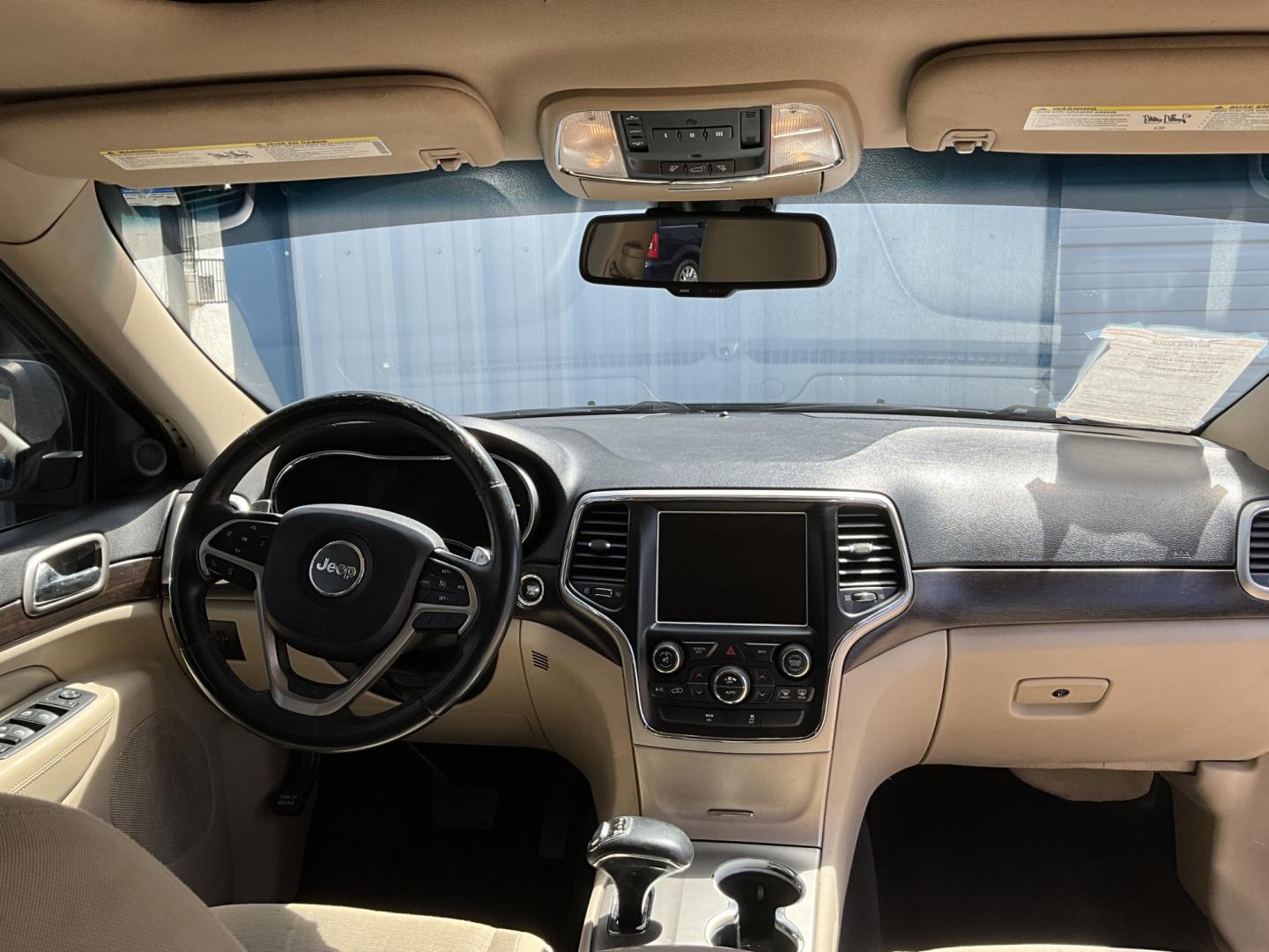2014 Blue Jeep Grand Cherokee Laredo 2WD (1C4RJEAG3EC) with an 3.6L V6 DOHC 24V engine, 5-Speed Automatic transmission, located at 821 N. Prince Street, Clovis, NM, 88101, (575) 762-8852, 34.406643, -103.195999- Photo#2